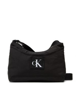 Найлонови чанта през рамо Calvin Klein Jeans черно