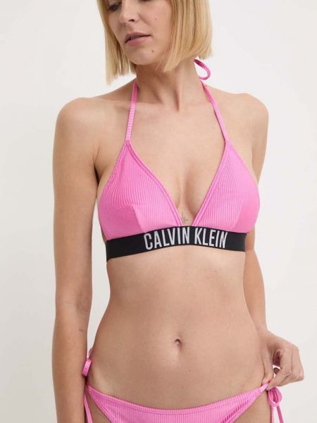 Kupaći kostim Calvin Klein ružičasta