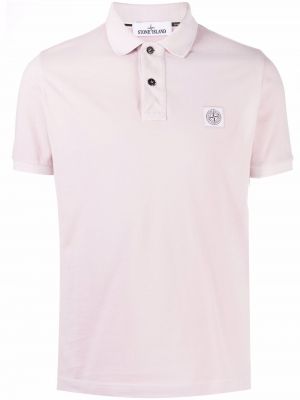 Poloskjorte Stone Island rosa