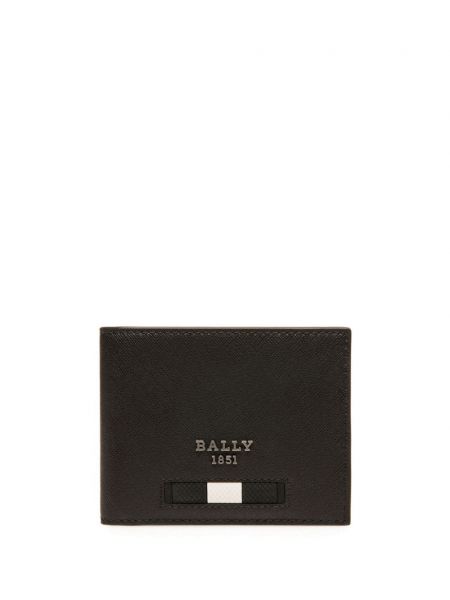 Usnjena denarnica Bally črna