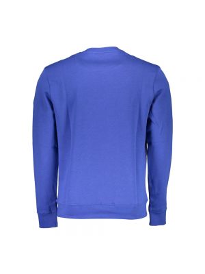 Sweter z nadrukiem North Sails niebieski