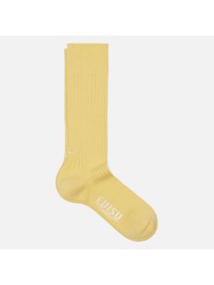 Носки Evisu Solid Rib, EU жёлтый