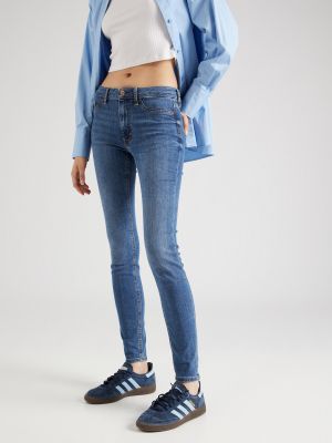 Skinny fit džínsy Esprit modrá