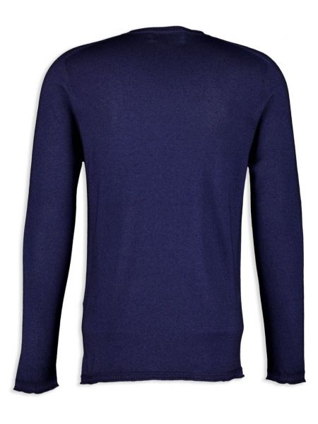 Sweter z kaszmiru 120% Lino niebieski