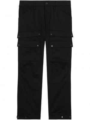 Pantalon cargo avec poches Burberry noir