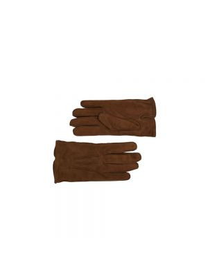 Rękawiczki Hackett brązowe