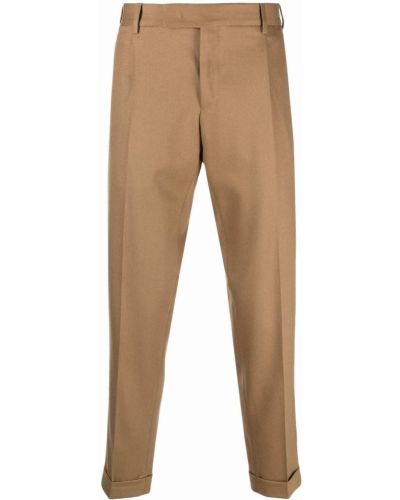Pantalones rectos Pt01 marrón
