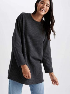 Džemperis ilgomis rankovėmis Defacto juoda