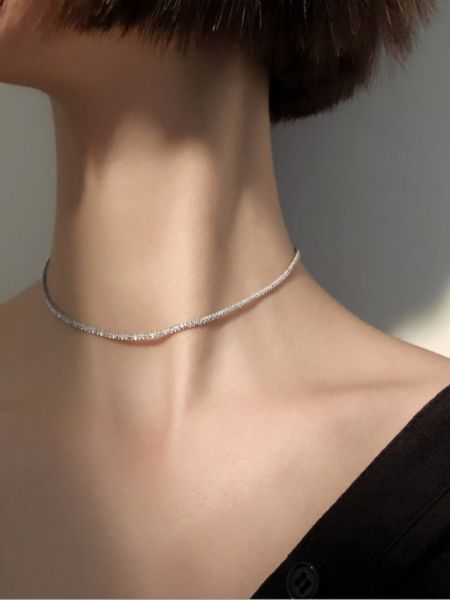 Ожерелье Issa Plus серебряное