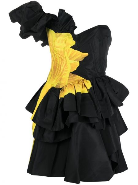Sukienka koktajlowa Alexander Mcqueen czarna