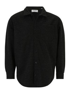 Košeľa Jack & Jones Plus čierna