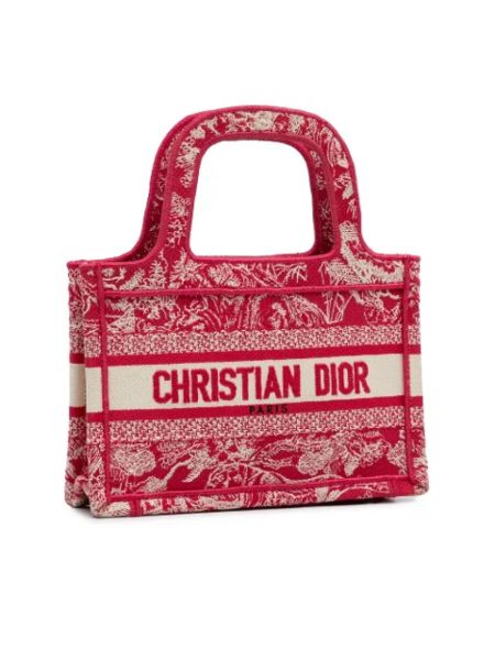 Bolso shopper Dior Vintage rojo