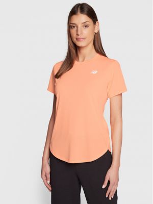 Sport póló New Balance narancsszínű