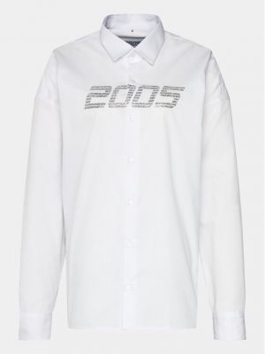 Relaxed fit marškiniai 2005 balta