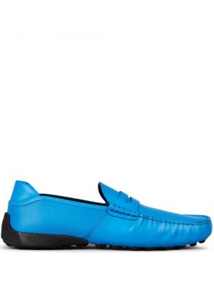 Δερμάτινα loafers slip-on Tod's μπλε
