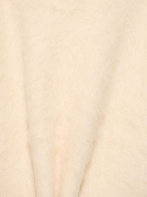 Svetr z alpaky Totême bílý