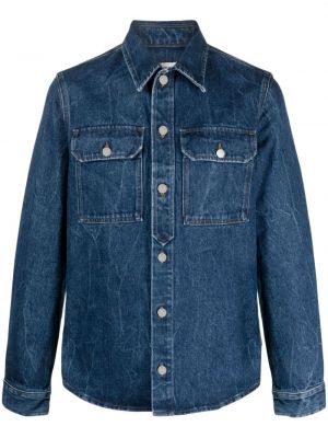 Koszula jeansowa Dries Van Noten niebieska