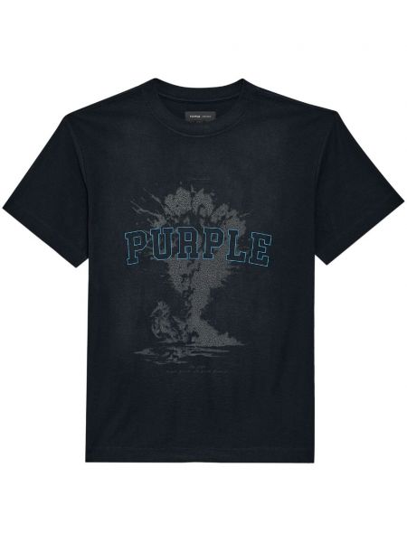 T-shirt Purple Brand