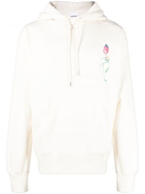 Květinový pulovr Soulland bílý