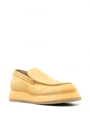 Semišové loafers Jacquemus žluté