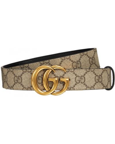 Cintura reversibile Gucci oro