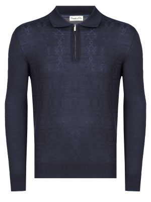 Пуловер Castello D'oro синий