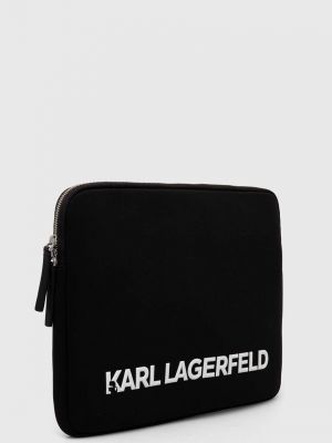 Torba za laptop Karl Lagerfeld crna