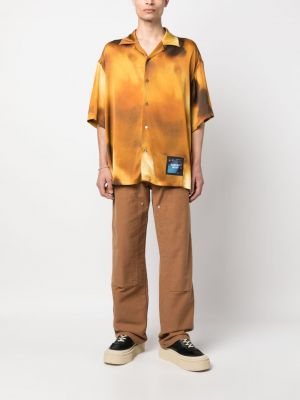 Chemise avec manches courtes Ambush jaune