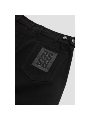 Szorty jeansowe Raf Simons czarne