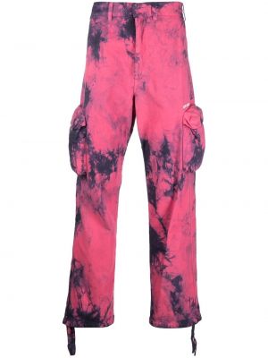 Карго панталони с tie-dye ефект Off-white