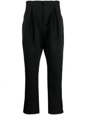 Плисирани панталон Sapio черно