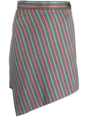Asymetrické mini sukně Vivienne Westwood Pre-owned zelené