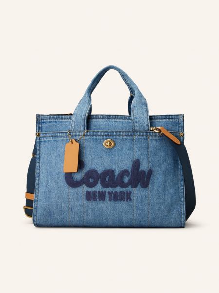 Shopperka Coach niebieska