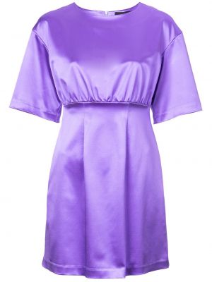 Mini vestido Cynthia Rowley violeta