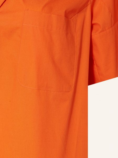 Sportovní košilové šaty Marina Rinaldi Sport oranžové