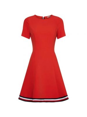Sukienka mini Tommy Hilfiger czerwona