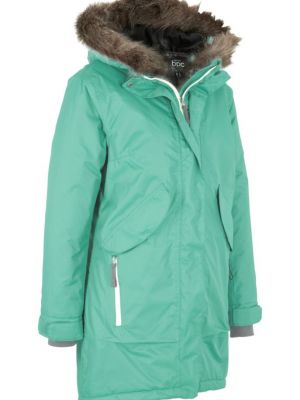 Пальто Bpc Bonprix Collection зеленое