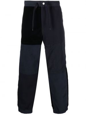 Rovné kalhoty Emporio Armani modré