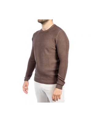 Suéter de punto La Fileria marrón