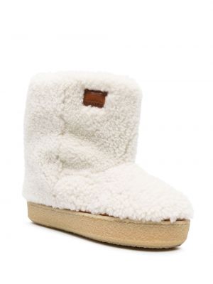 Kotníkové boty Isabel Marant bílé