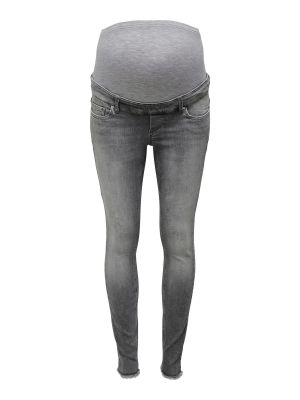 Jeans skinny Only Maternity grigio