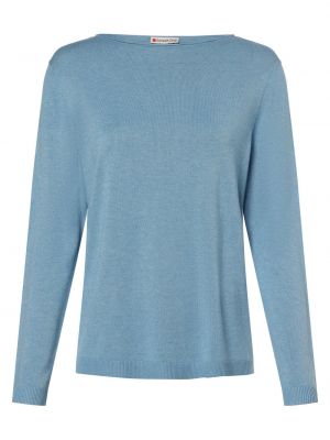 Niebieski sweter z wiskozy Street One