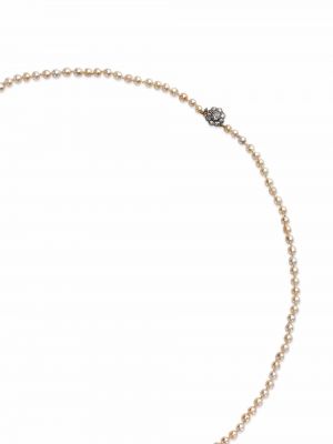 Collier avec perles Pragnell Vintage argenté