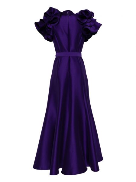 Večerní šaty Badgley Mischka fialové