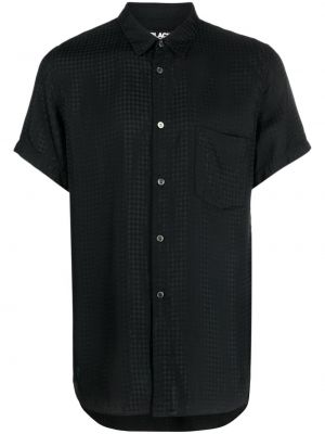 Жакардова риза Black Comme Des Garçons черно