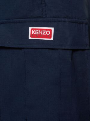 Памучни карго панталони Kenzo Paris
