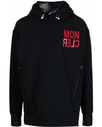 Hoodie Moncler Grenoble svart