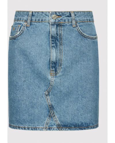 Spódnica jeansowa Americanos niebieska