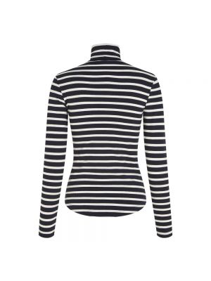 Top a rayas Tommy Hilfiger negro