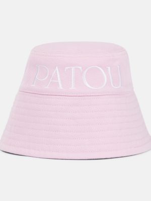 Sombrero de algodón Patou rosa
